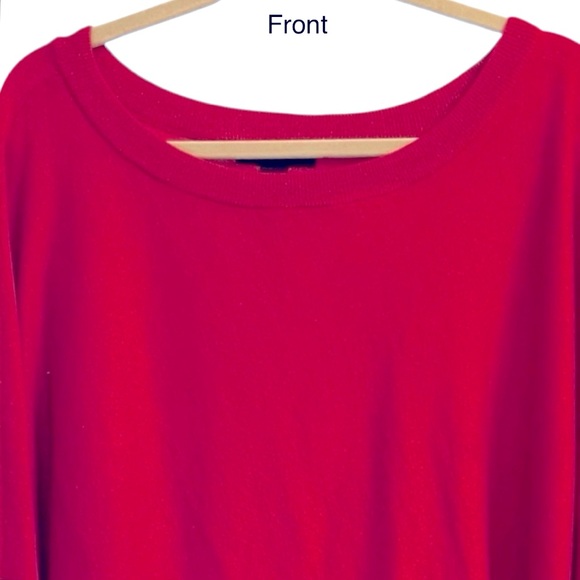 I.N.C By International Concepts Woman. Color is Metallic Red. Size 2X. - Picture 2 of 11